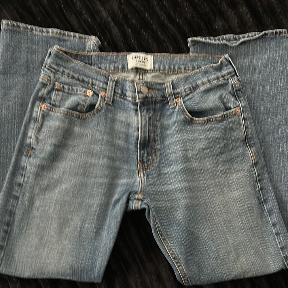 Denizen from Levi's Blue Relaxed Fit Jeans with Faded Look